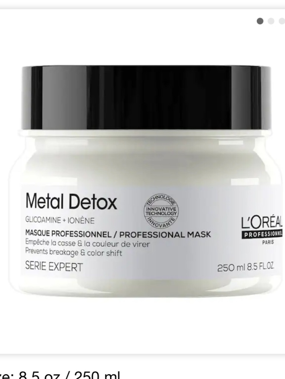 L’Oréal Metal detox mask